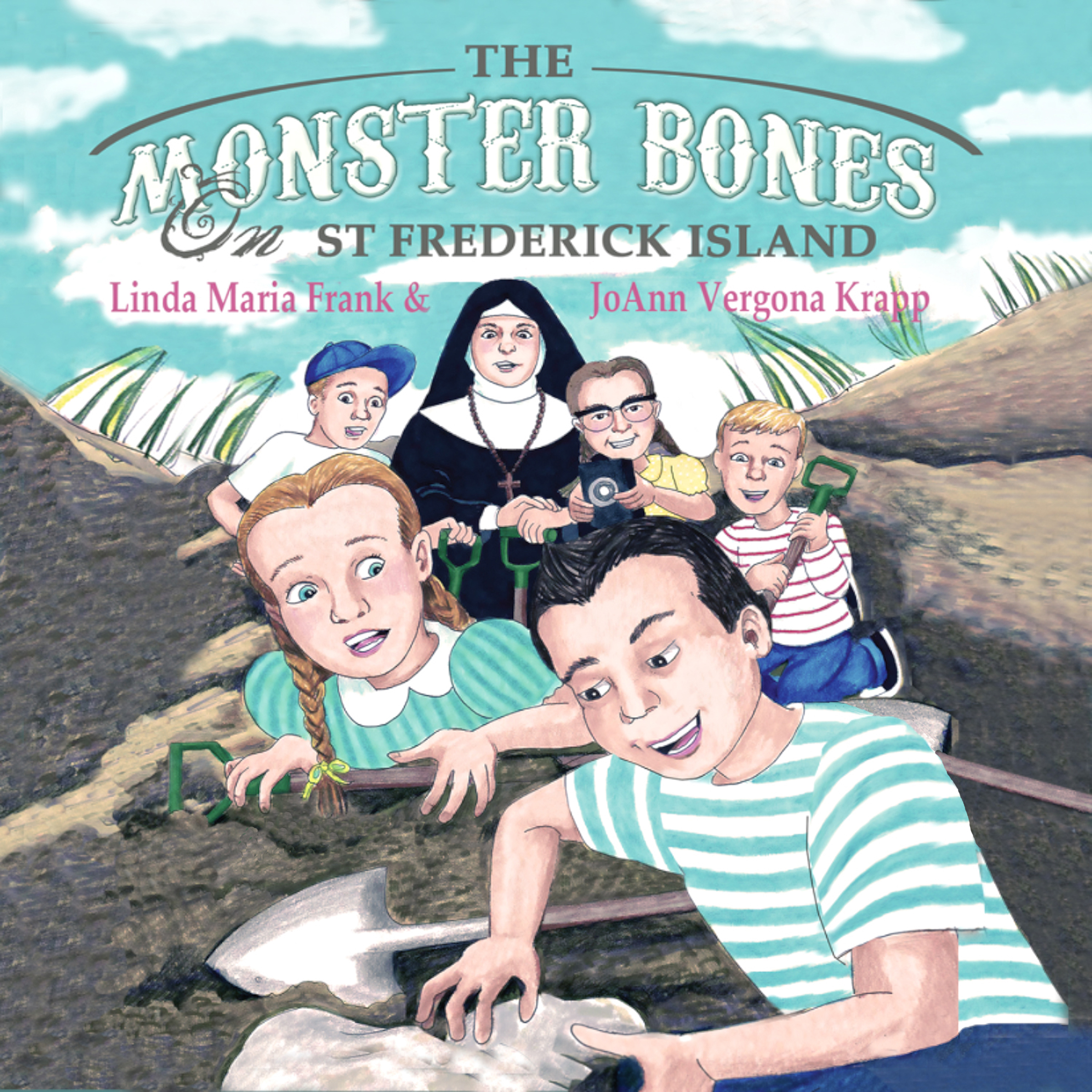The Monster Bones of St. Frederick Island Book Cover