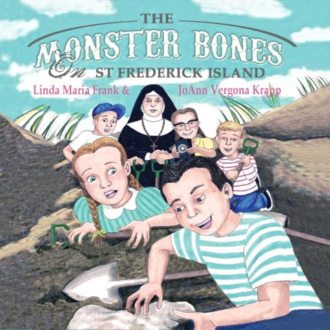 The Monster Bones of St. Frederick Island Book Cover